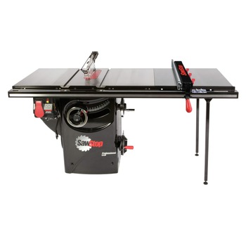 SawStop PCS31230-ATGP36-SI 3 HP Professional Cabinet Saw with 36 in. Professional T-Glide Advance Rip Fence, Rails and Extension Table