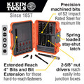 Impact Driver Wrench Bits | Klein Tools 32799 26-Piece Impact Driver Bit Set with Case image number 6