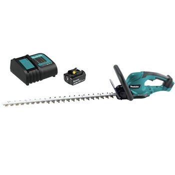 HEDGE TRIMMERS | Makita 18V LXT Lithium-Ion Cordless 24 in. Hedge Trimmer Kit (4 Ah) - XHU10SM1