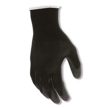MCR Safety Work Gloves Black Large Dozen - B96699L