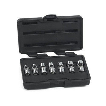 GearWrench 7-Piece 3/8 in. Drive SAE 6 Pt. Flex Socket Set - 80564