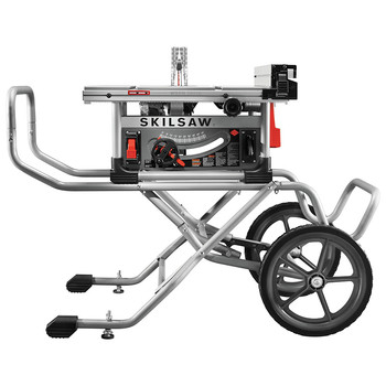 PRODUCTS | SKILSAW 120V 15 Amp Heavy Duty 10 in. Corded Worm Drive Table Saw with Stand - SPT99-11