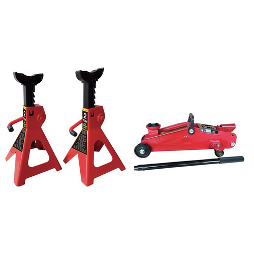 Hydraulic Jacks | K Tool International 63097A 2 Ton Capacity Trolley and Jack Combo image number 0