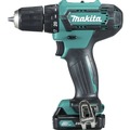 Holideals Day 7! Spread Cheer With Savings on DIY Essentials! | Factory Reconditioned Makita FD09R1-R 12V MAX CXT Lithium-Ion 3/8 in. Cordless Drill Driver Kit with 2 Batteries (2 Ah) image number 2