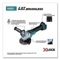 Makita Appreciation Week! Save 10%! | Factory Reconditioned Makita XAG25Z-R 18V LXT Brushless Lithium-Ion 4-1/2 in. / 5 in. Cordless X-LOCK Angle Grinder (Tool Only) image number 5