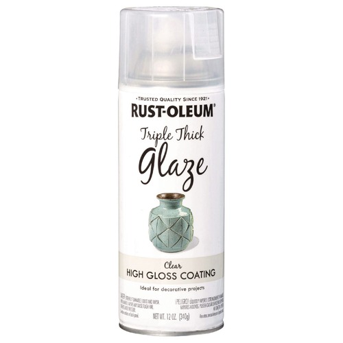 Paint and Body | Rust-Oleum 301416 Specialty Triple Thick Glaze Spray Paint, High Gloss Clear, 12 oz Aerosol Can image number 0