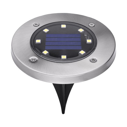 Clearance Center | Black & Decker BDSLDK8P (8/Pack) Outdoor Solar Disk Light image number 0