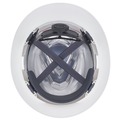 Hard Hats | MSA 10215828 V-Gard C1 Fas-Trac III Full Brim Vented Hard Hat - White image number 6