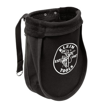 Klein Tools 9 in. x 3.5 in. x 10 in. Nut and Bolt Canvas Tool Pouch - Black - 51A