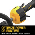 String Trimmers | Dewalt DCST972X1 60V MAX Brushless Attachment Capable Lithium-Ion 17 in. Cordless String Trimmer Kit (9 Ah) image number 10