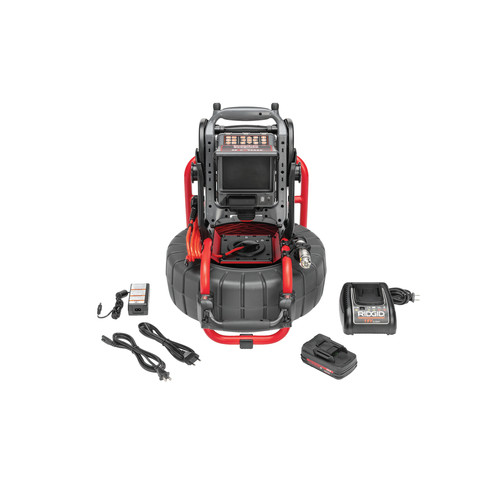 Clearance Center | Ridgid 63828 18V SeeSnake C40 Compact Lithium-Ion Cordless Camera System Kit with TruSense  (2.5 Ah) image number 0
