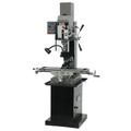 Milling Machines | JET JT9-351165 JMD-45VSPFT Variable Speed Geared Head Square Column Mill Drill with Power Downfeed, Newall DP500 2-Axis DRO and X-Axis Powerfeed image number 2
