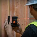 Laser Levels | Klein Tools 93LCLS Self-Leveling Class II (&le; 1mW) Laser Level with Bright Red Cross Lines and Plumb Spot, Magnetic and Ceiling Clamp Mounting image number 8