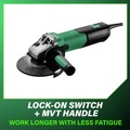 Angle Grinders | Metabo HPT 646563420 120V 13.5 Amp WEV 15-150 HT 6 in. Corded Angle Grinder image number 10