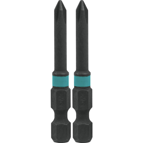 Bits and Bit Sets | Makita A-96643 Makita ImpactX #1 Phillips 2 in. Power Bit, 2/pk image number 0
