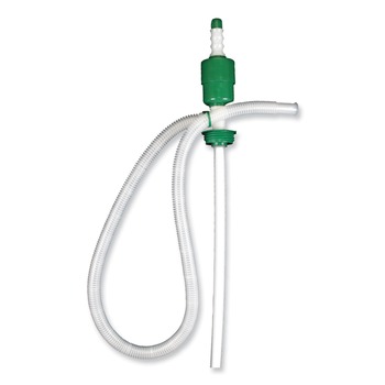 PRODUCTS | Boardwalk 46 in. Tall 5 gpm Plastic Drum Pump - Clear - BWK00423