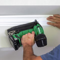 Clearance Center | Metabo HPT NT1850DFQ4M MultiVolt 18V Brushless Lithium-Ion 18 Gauge Cordless Brad Nailer (Tool Only) image number 9