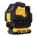 Measuring Tools | Dewalt DCLE34021D1 20V MAX Cordless Green Cross Line Laser Kit (2 Ah) image number 8