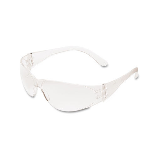 Work Gloves | MCR Safety CL110 Checklite Scratch-Resistant Safety Glasses - Clear Lens image number 0
