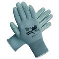 Disposable Gloves | MCR Safety 9696L Ultra Tech TaCartonile Dexterity Work Gloves - Large/White/Gray (1-Dozen) image number 3