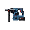 Clearance Center | Factory Reconditioned Bosch GBH18V-28CK28-RT 18V Brushless Connected-Ready SDS-Plus Bulldog Lithium-Ion 1-1/8 in. Cordless Rotary Hammer Kit with 2 Batteries (8 Ah) image number 2