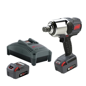 POWER TOOLS | Ingersoll Rand IQV20 20V Lithium-Ion 2000 ft-lbs. Breakaway Torque 1 in. Square Cordless Impact Wrench Kit (5 Ah) - W8191-K2