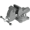 Vises | Wilton WL9-28826 C-1 Combination Pipe and Bench 4-1/2 in. Jaw Round Channel Vise with Swivel Base image number 1