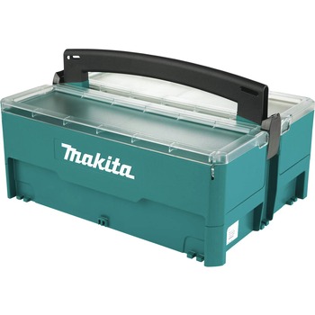 TOOL STORAGE | Makita 6-1/2 in. x 15-1/4 in. x 11-5/8 in. MAKPAC Interlocking Storage Box with Inserts - P-84137