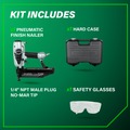 Finish Nailers | Metabo HPT NT65M2SM 16-Gauge 2-1/2 in. Finish Nailer with Air Duster image number 2