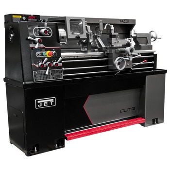 JET E-1440VS  with Newall DP700 DRO, Taper Attachment and Collet Closer - JT9-892472