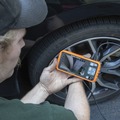 Detection Tools | Klein Tools ET19 Wi-Fi Pro Borescope with Dual-Lens, 5.5 mm 9.8-Foot Armored Waterproof Gooseneck Snake, LEDs, 4.3-Inch LCD, Endoscope Inspection image number 5