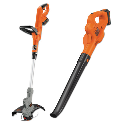  | Black & Decker LCC321 20V MAX Cordless Lithium Ion String Trimmer and Sweeper Combo Kit image number 0