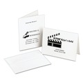 July Member-Exclusive Offer Save 10% off on One Item | Avery 05315 80 lbs. 4.25 in. x 5.5 in. Note Cards with Matching Envelopes for Laser Printers - Uncoated White (60 Cards, 2 Cards/Sheet, 30 Sheets/Box) image number 1