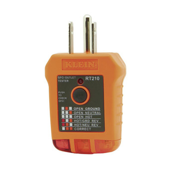 ELECTRICAL TESTERS | Klein Tools GFCI Outlet Tester - RT210