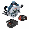  | Factory Reconditioned Bosch GKS18V-26LB14-RT 18V PROFACTOR Brushless Lithium-Ion 7-1/4 in. Cordless Strong Arm Blade-Left Circular Saw Kit (8 Ah) image number 0