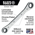 Box Wrenches | Klein Tools 68221 5-Piece 10 Sizes SAE Ratcheting Box Wrench Set image number 10