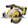 Circular Saws | Dewalt DCS565P1 20V MAX Brushless Lithium-Ion 6-1/2 in. Cordless Circular Saw Kit (5 Ah) image number 1