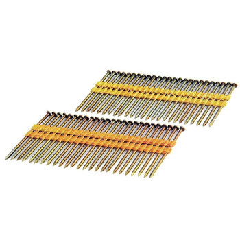 NAILS | Freeman Freeman 3 in. Plastic Collated Electro Galvanzied Ring Shank Framing Nails - FR.120-3B
