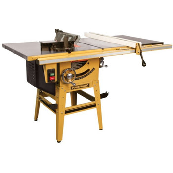 Powermatic 64B 1-3/4 HP 10 in. Single Phase Left Tilt Table Saw with 50 in. Accu-Fence and Riving Knife - PM9-1791230K