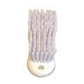  | Boardwalk BWKFSCBWH 6 in. Handle 6 in. Brush Polypropylene Bristles Scrub Brush - White image number 3