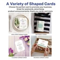 July Member-Exclusive Offer Save 10% off on One Item | Avery 05689 80 lbs. 4.25 x 5.5 in. Printable Postcards for Laser Printers - Matte White (200 Cards, 4 Cards/Sheet, 50 Sheets/Box) image number 7