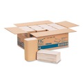  | Georgia Pacific Professional 23504 10.25 in. x 9.25 in. 1-Ply Pacific Blue Basic S-Fold Paper Towels - Brown (4000/Carton) image number 2