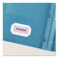 July Member-Exclusive Offer Save 10% off on One Item | Avery 47976 0.5 in. Capacity 11 in. x 8.5 in. Prong Fastener Two-Pocket Folder - Light Blue (25/Box) image number 3