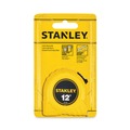 Measuring Tools | Bostitch 30-485 1/2 in. x 12 ft. Power Return Tape Measure with Belt Clip - Yellow image number 1