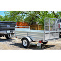  | Detail K2 MMT5X7G-DUG 5 ft. x 7 ft. Multi Purpose Utility Trailer Kits with Drive Up Gate (Galvanized) image number 3