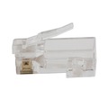 Electronics | Klein Tools VDV826-702 (50-Pack) Pass-Thru RJ45 CAT5E Gold Plated Modular Data Plug image number 1