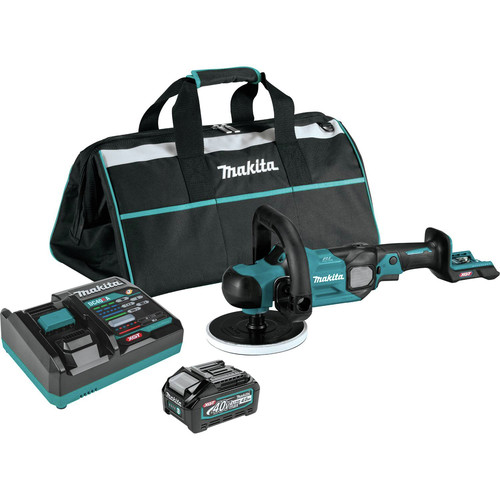 Clearance Center | Makita GVP01M1 40V max XGT Brushless Lithium-Ion 7 in. Cordless Polisher Kit (4 Ah) image number 0