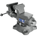 Vises | Wilton WL9-28810 845M Mechanics Pro Vise with 4-1/2 in. Jaw Width, 4 in. Jaw Opening and 360-degrees Swivel Base image number 3