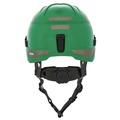 Hard Hats | MSA 10194794 V-Gard H1 Fas-Trac III Pivot Novent ANSI EN397 Safety Helmet -  Green image number 4