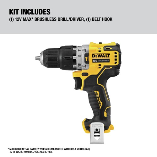 Dewalt DCD706B 12V MAX XTREME Brushless Lithium-Ion 3-8 in